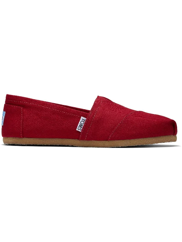 red canvas/tan bottom