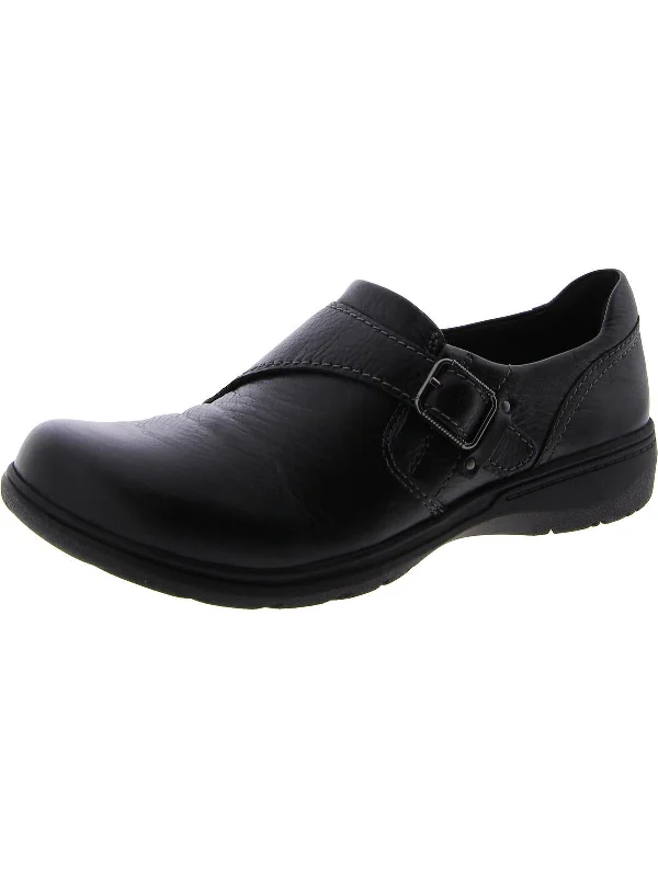 Carleigh Jazz Womens Leather Buckle Loafers