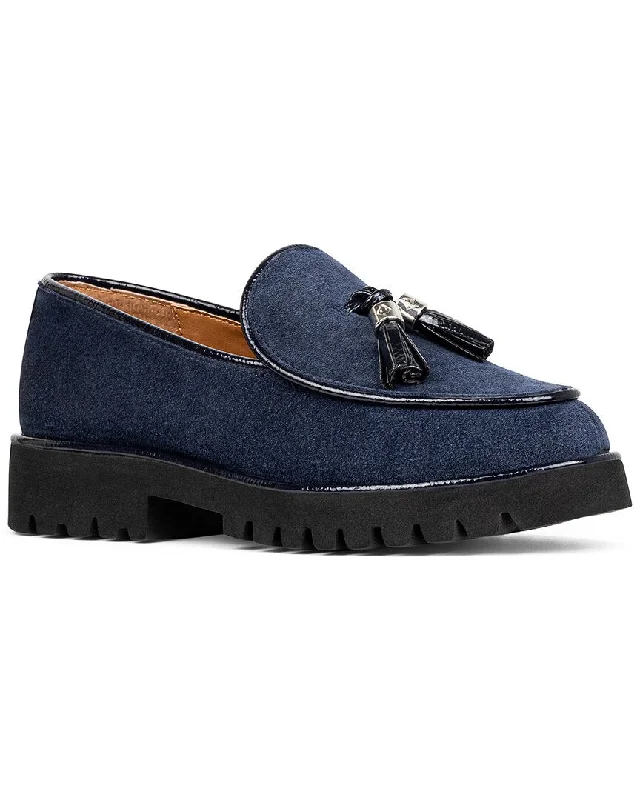 Donald Pliner Eclipse Suede Loafer