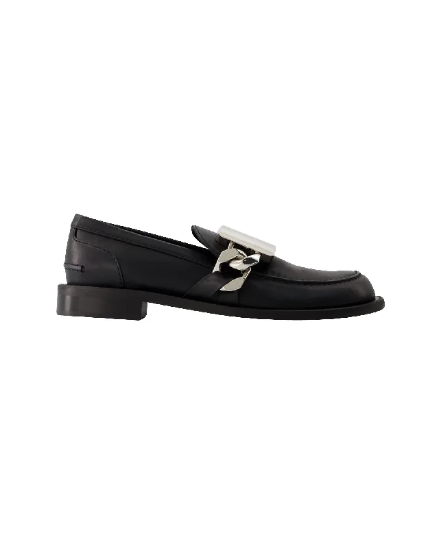 Gourmet Loafers - J.W. Anderson - Black - Leather