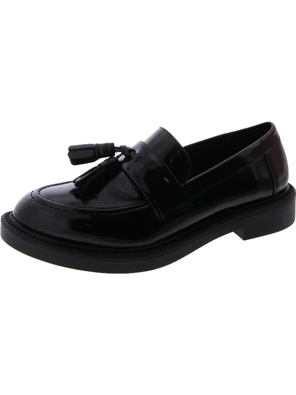 Helen Womens Patent Penny Loafers