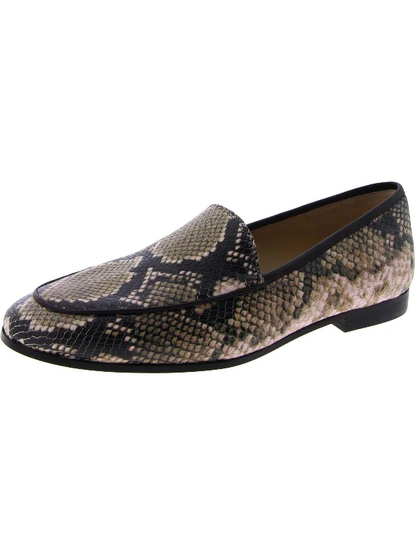 b/w snake print leather