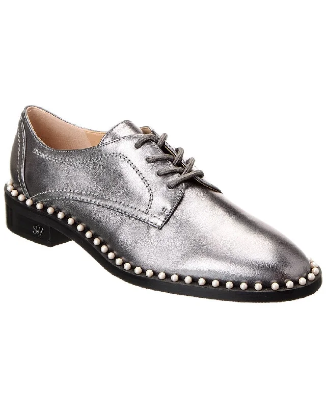 Stuart Weitzman Kiran Pearl Leather Oxford