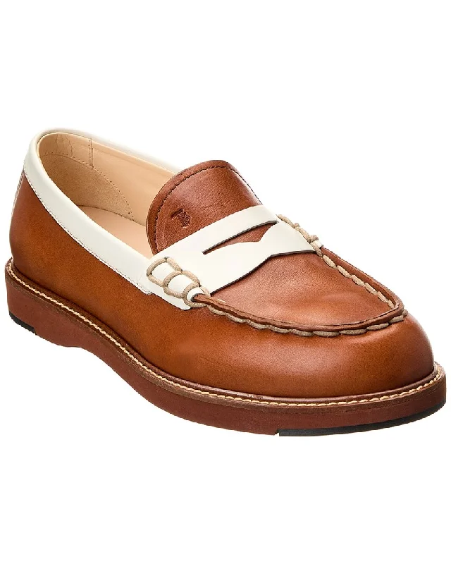 TOD’s Gomma Leather Loafer