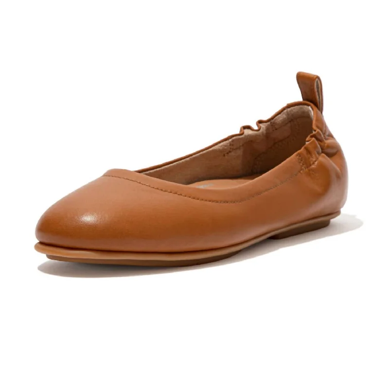 Women's Allegro Flat Loafer In Light Tan