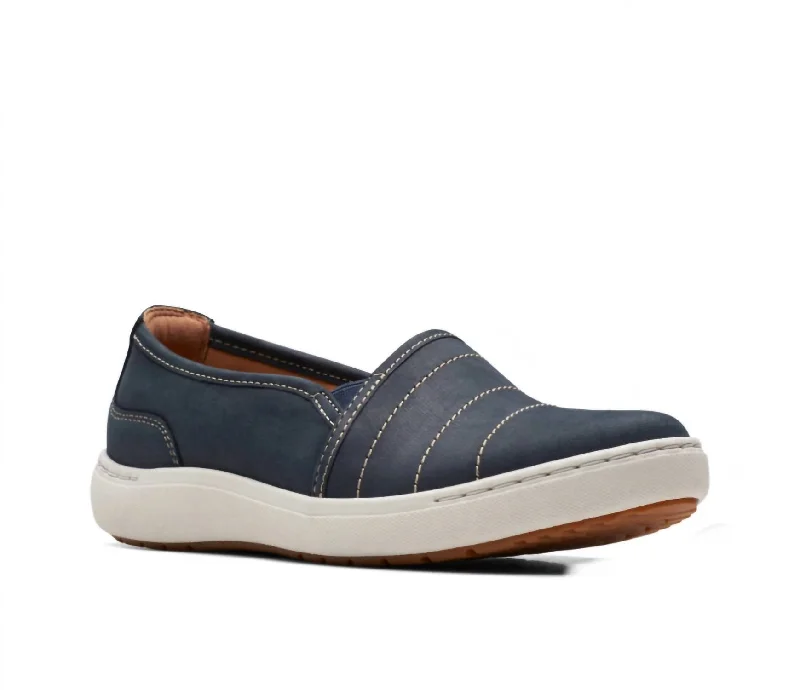 Women's Nalle Leather Loafer In Navy