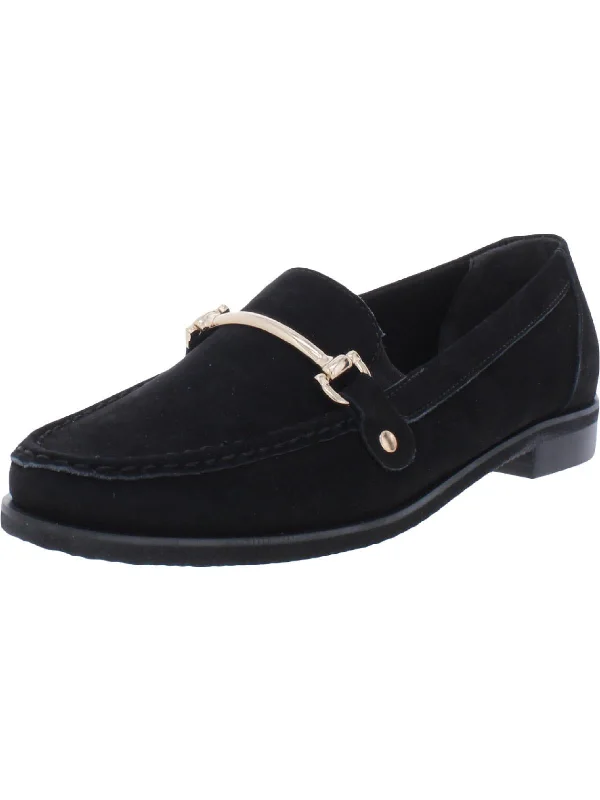 Wren Womens Leather Slip On Loafers