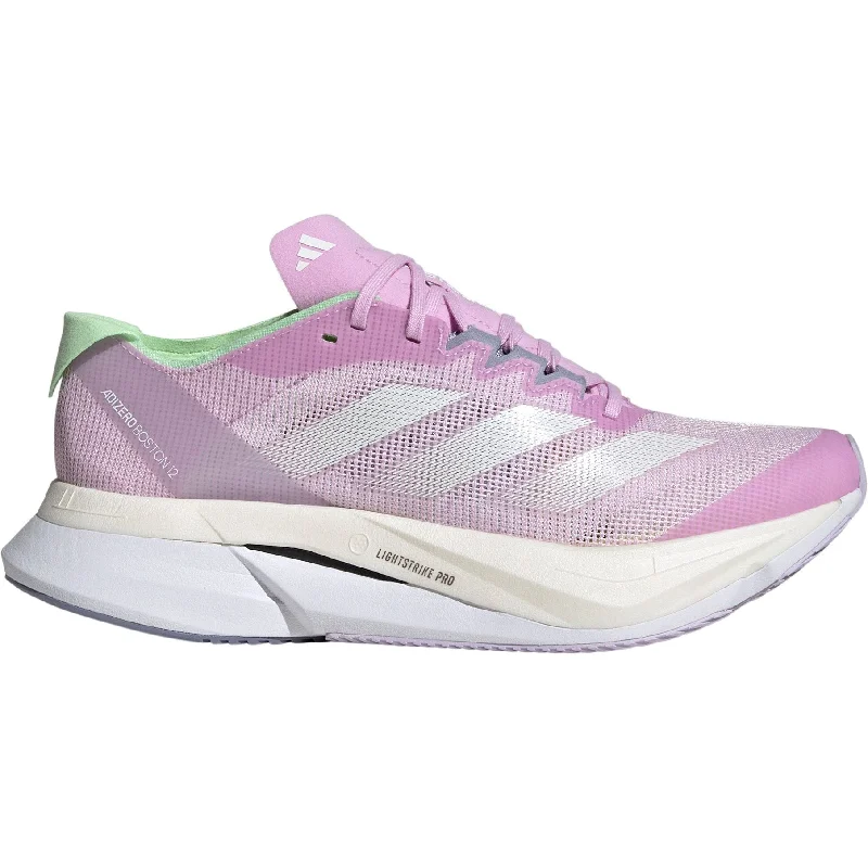 adidas Adizero Boston 12 Womens Running Shoes - Purple