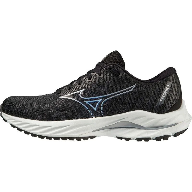 Mizuno Wave Inspire 19 WIDE FIT (D) Womens Running Shoes - Black