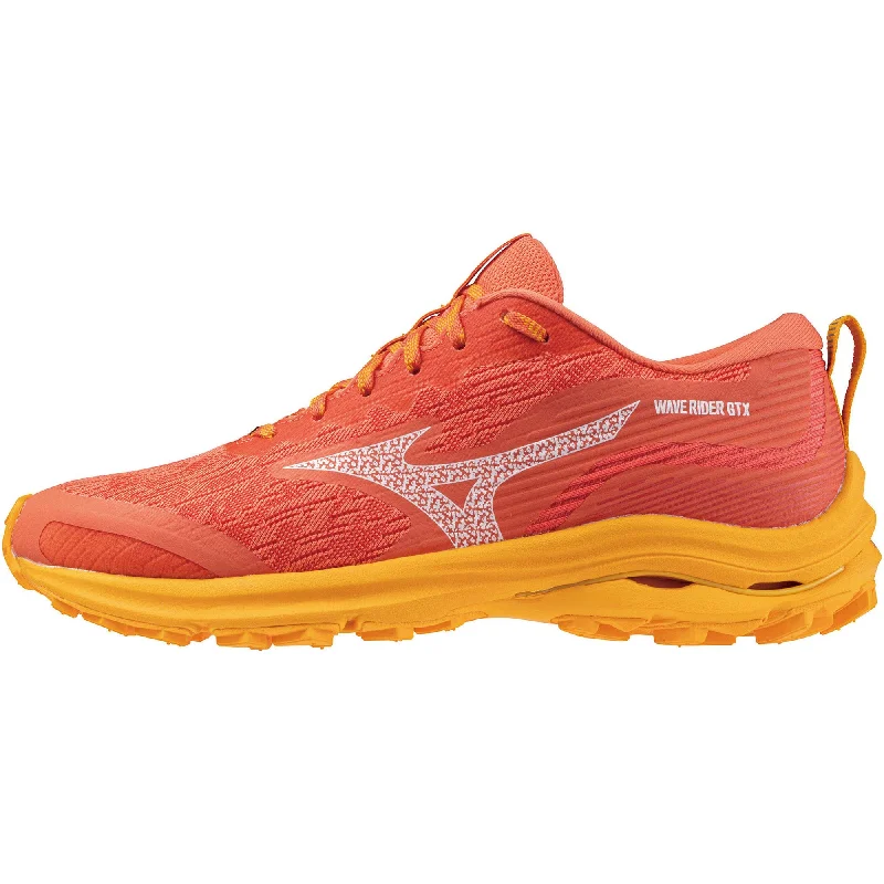 Mizuno Wave Rider GORE-TEX Womens Running Shoes - Orange