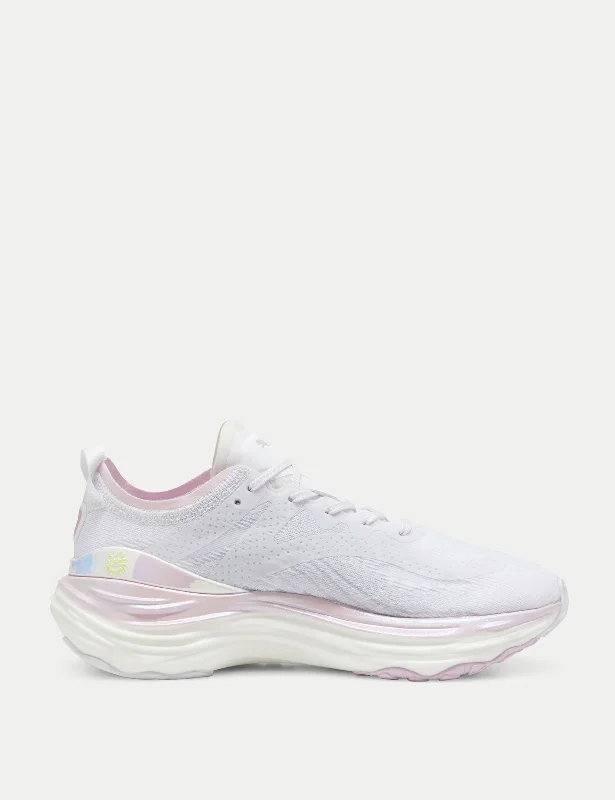 ForeverRun NITRO Shoes - White/Grape Mist/Silver Mist