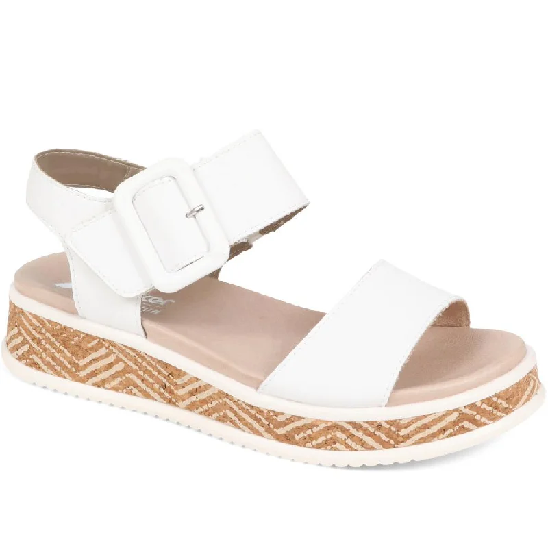 Buckle Strap Sandals - RKR37536 / 323 707