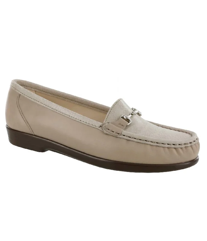 Sas Women's Metro Shoes - Medium In Taupe/linen Web